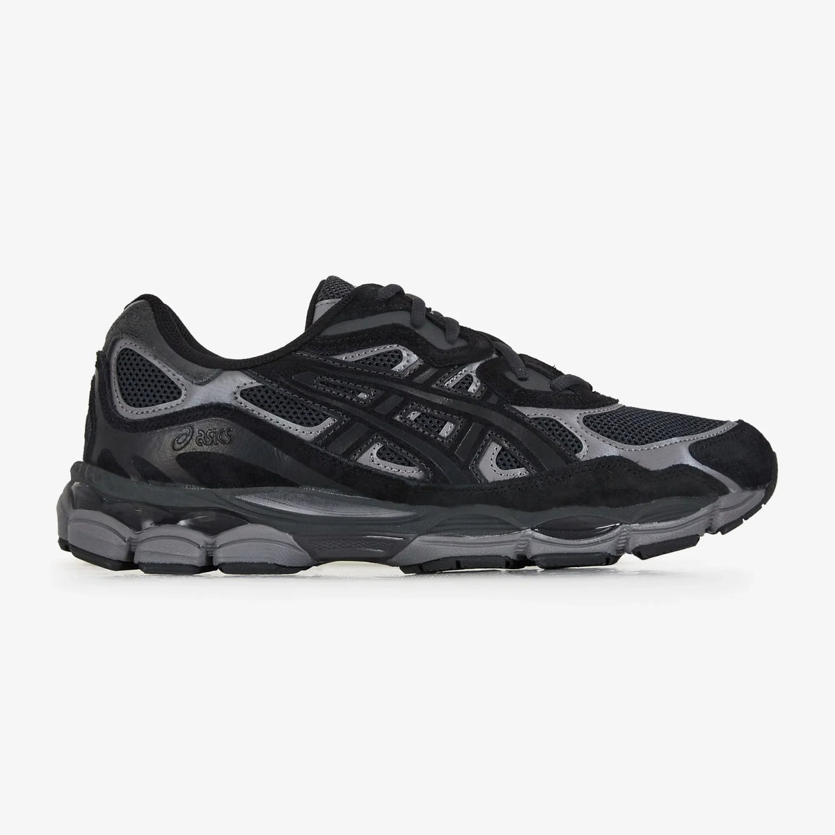 Asics Gel-NYC Noir - vue de face coloris noir