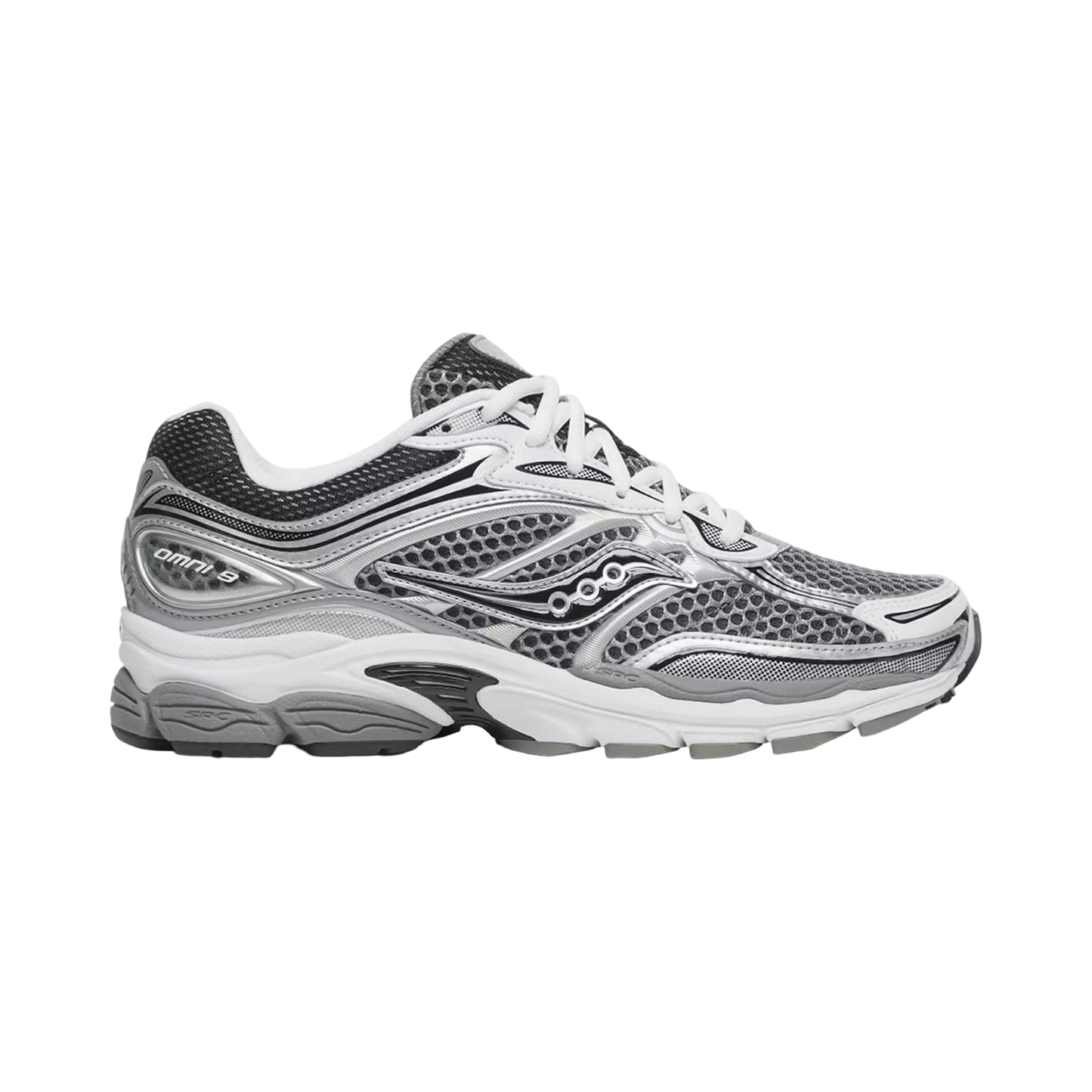 Saucony ProGrid Omni 9 Gris - sneaker running grise rétro