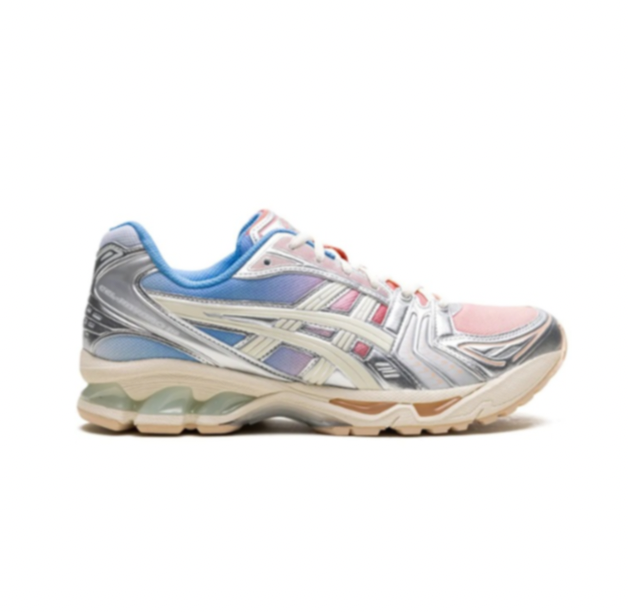 Asics Gel Kayano 14 Black Pink - sneaker noir et rose contrasté